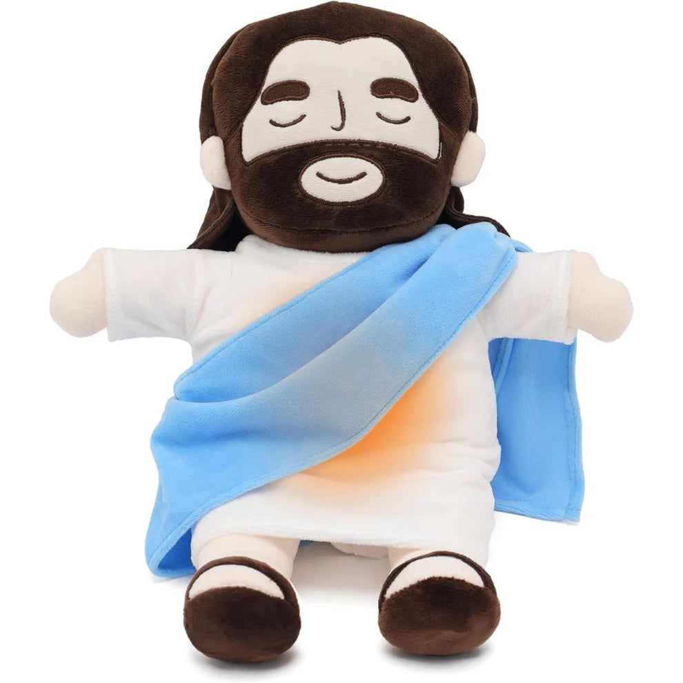 Breathing Jesus And Mary Plushie | Stress Relief Plush